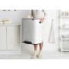 pedalovy odpadkovy kos bo brabantia bily 2 x 30 l 7