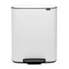 179330 pedalovy odpadkovy kos bo brabantia bily 2 x 30 l 1