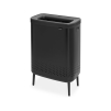 Koš na prádlo BO 2 x 45 l, černá, Brabantia