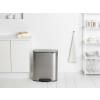 pedalovy odpadkovy kos bo brabantia matny ocelovy 2 x 30 l 13