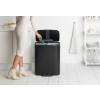 pedalovy odpadkovy kos bo brabantia cerny 2 x 30 l 9