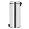 pedalovy odpadkovy kos newlcon brabantia leskly ocelovy 30 l 2