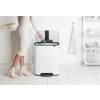 pedalovy odpadkovy kos bo brabantia bily 60 l 8