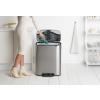 pedalovy odpadkovy kos bo brabantia matny ocelovy 60 l 8