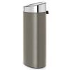 dotykovy odpadkovy kos touch bin new brabantia platinovy mat viko 40 l 2