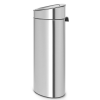 dotykovy odpadkovy kos otiskuvzdorny touch bin new brabantia matny ocelovy 40 l 2