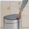 dotykovy odpadkovy kos otiskuvzdorny touch bin new brabantia matny ocelovy 40 l 6