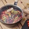 Poklice 32 cm, s dřevěným úchytem, sklo, de Buyer