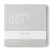 Fotoalbum HAPPY DAYS S, stříbrná, Printworks
