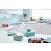 Dóza na potraviny MASTER SEAL COLOUR EDITION N1031010 , sada 4 ks, zelená, plast, Tefal