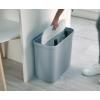 Odpadkový koš GORECYCLE 30109 14 l, na tříděný odpad, šedá, Joseph Joseph