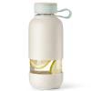 Láhev na vodu BOTTLE TO GO ORGANIC 600 ml, krémová, Lékué
