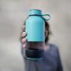 Láhev na vodu BOTTLE TO GO 600 ml, tyrkysová, Lékué