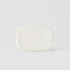 Talíř na sushi a sashimi SHELL WHITE SLAB 16 x 11 cm, MIJ