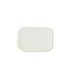 Talíř na sushi a sashimi SHELL WHITE SLAB 16 x 11 cm, MIJ