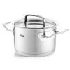Sada hrnců ORIGINAL-PROFI COLLECTION, s rendlíkem a servírovací pánví, sada 5 ks, nerez, Fissler