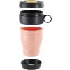 Cestovní termohrnek MUG TO GO 350 ml, korálová, Lékué