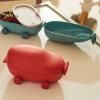 Svačinový box FOOD À PORTER SNACKMOBILE, 2 komory, červená, Alessi