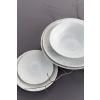 Jídelní talíř ICE WHITE 24,5 cm, MIJ