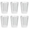 Sklenice na vodu PILASTRO 240 ml, sada 6 ks, čirá, Stelton