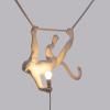 Stropní svítidlo MONKEY SWING 59 cm, bílá, Seletti