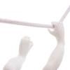 Stropní svítidlo MONKEY SWING 59 cm, bílá, Seletti