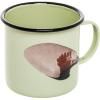 Hrnek smaltovaný TOILETPAPER SOAP 10 cm, zelená, Seletti