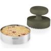 Forma na burgery GREEN TOOL 9 cm, zelená, nerezová ocel/plast, Eva Trio