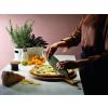 Nůž na pizzu a bylinky GREEN TOOL 37 cm, zelená, ocel/plast, Eva Trio