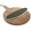 Nůž na pizzu a bylinky GREEN TOOL 37 cm, zelená, ocel/plast, Eva Trio