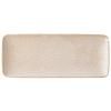 Servírovací talíř WHITE FADE 29,5 x 12 cm, béžová, keramika, MIJ