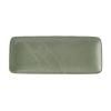 Servírovací talíř GREEN FADE 29,5 x 12 cm, obdélník, zelená, MIJ