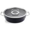 Kastrol ADAMANT 28 cm, 4,3 l, se skleněnou poklicí, nepřilnavý povrch, Fissler