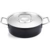 Kastrol ADAMANT 28 cm, 4,3 l, s nerezovou poklicí, nepřilnavý povrch, Fissler