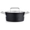 Kastrol ADAMANT 18 cm, 2 l, s nerezovou poklicí, nepřilnavý povrch, Fissler