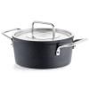 Kastrol ADAMANT 18 cm, 2 l, s nerezovou poklicí, nepřilnavý povrch, Fissler