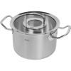Sada hrnců ORIGINAL PROFI, s pánví, sada 5 ks, nerez, Fissler