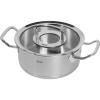 Sada hrnců ORIGINAL PROFI, s pánví, sada 5 ks, nerez, Fissler