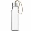 Lahev na pití 500 ml, perlově béžový řemínek, plast, Eva Trio