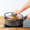 Poklice INGENIO L9846753 28 cm, sklo, Tefal
