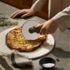Nůž na pizzu GREEN TOOLS 12 cm, zelená, nerezová ocel, Eva Trio