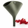 Kuchyňský trychtýř GREEN TOOLS 15 cm, zelená, silikon, Eva Trio