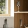 Sklenice na bílé víno FUUMI 310 ml, sada 4 ks, kávová, sklo, Blomus