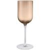 Sklenice na bílé víno FUUMI 310 ml, sada 4 ks, kávová, sklo, Blomus