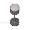 Přenosná stolní lampa FAROL MINI 19,5 cm, LED, teplá šedá, hliník, Blomus
