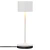 Přenosná stolní lampa FAROL MINI 19,5 cm, LED, bílá, hliník, Blomus