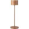 Přenosná stolní lampa FAROL 35,5 cm, LED, rezavá, hliník, Blomus