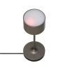 Přenosná stolní lampa FAROL MINI 19,5 cm, LED, spálený kov, hliník, Blomus