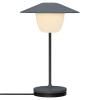 Přenosná stolní lampa ANI MINI 21 cm, LED, magnetově šedá, hliník, Blomus