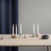 Svícen na čajovou svíčku ORA 6,5 cm, stříbrná, nerezová ocel, Stelton